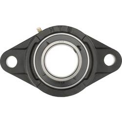 HTB UCFL 208 přírubové ložisko šedá litina Ø otvoru 40 mm Rozestup děr 144 mm