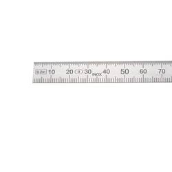 HELIOS PREISSER biegsamer Stahlmaßstab 200mm 13x0,5mm VA DIN2968 0460222 pravítko 200 mm