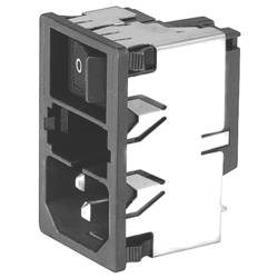 Schurter KM01.1105.11 IEC zástrčka C13/C14 zástrčka, rovná Počet kontaktů: 3 + PE 10 mA černá 1 ks Piece