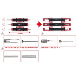 Univerzální sada nářadí pro odblokování kabelů, 3 ks KS Tools 154.0015