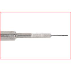 Nástroj pro odblokování pro ploché zástrčky / ploché dutinky 1,2 mm (AMP Tyco MCP) KS Tools 154.0104
