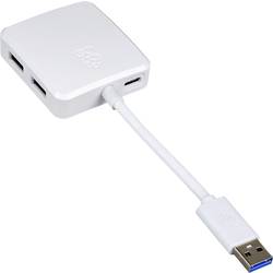 Raspberry Pi® SC1636 USB Hub 4 porty USB-A USB 3.0 5 GBit/s bílá SC1636