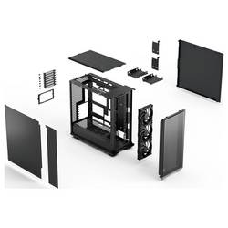 Fractal Design Epoch XL tower PC skříň černá