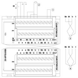 Siemens SM 1231 6ES72315PF320XB0 modul analogového vstupu pro PLC 24 V