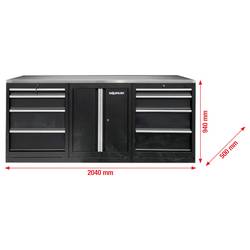 KS Tools 866.6050 Systém dílenských skříní (š x v x h) 2040 x 1890 x 500 mm černá