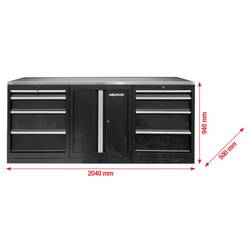 KS Tools 866.6050 Systém dílenských skříní (š x v x h) 2040 x 1890 x 500 mm černá