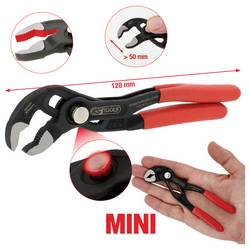 KS Tools 115.2015 instalatérské SIKO kleště 128 mm