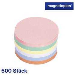 magnetoplan moderační karta 6barevný kulatý 100 mm 500 ks