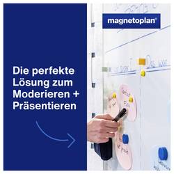 magnetoplan moderační karta 6barevný kulatý 100 mm 500 ks