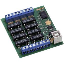 Deditec USB-RELAIS-8_A USB-RELAIS-8_A výstupní modul USB Počet reléových výstupů: 8