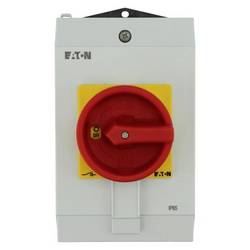 Eaton P1-40/I2H/SVB spínač ZAP/VYP s nouzovým vypínačem, zablokovatelný 40 A 690 V 1 x 90 ° šedá, černá, červená, žlutá 1 ks