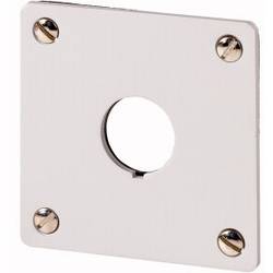 Eaton M22-E1 216541 vestavný rámeček 1 instalační pozice (Ø x v) 22 mm x 72 mm nouzové STOP šedá 1 ks Piece