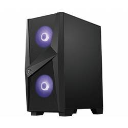 Micro Star International Computer MAG Forge 100M midi tower PC skříň černá, transparentní