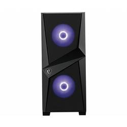 Micro Star International Computer MAG Forge 100M midi tower PC skříň černá, transparentní