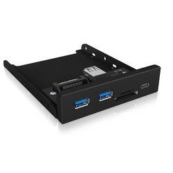 ICY BOX 60433 USB Hub 3 porty USB-A USB 3.0 5 GBit/s černá