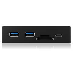 ICY BOX 60433 USB Hub 3 porty USB-A USB 3.0 5 GBit/s černá