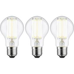 Paulmann 29220 LED Energetická třída (EEK2021) A (A - G) E27 válcový tvar 5 W teplá bílá (Ø x v) 60 mm x 106 mm vlákno 3 ks