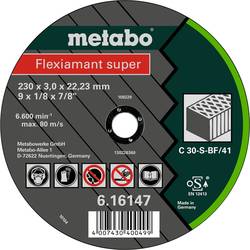 Metabo 616147000 řezný kotouč rovný 230 mm 25 ks přírodní kámen, Umělý kámen