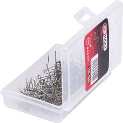 KS Tools 150.1053 Opravářská svorka ve tvaru W Ø 0,6 mm, 100 kusů