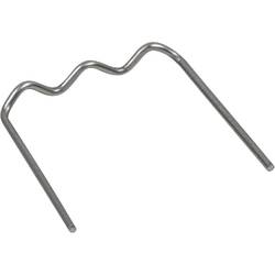 KS Tools 150.1051 Opravářské svorky ve tvaru u Ø 0,6 mm, 100 kusů