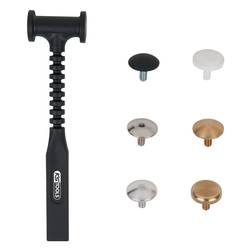 KS Tools 140.1245 Mini přesná sada kladiv, 7 ks