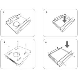Renkforce HDA-252P rámeček s redukcí z 3,5 na 2,5 pevný disk