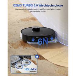 ECOVACS DSX39-01EC DEEBOT T30S PRO robot na vysávání a vytírání podlahy, černá
