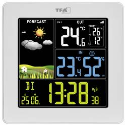 TFA Dostmann SUN 2 35.1174.02 digitální bezdrátová meteostanice Předpověď pro 12 až 24 hodin Počet senzorů (max.) 3 ks