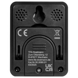 TFA Dostmann TFA - Hygrometer Schwarz 30.5060.01 vlhkoměr černá 30.5060.01