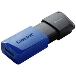 Kingston DataTraveler Exodia M USB flash disk Retail 64 GB černá/modrá DTXM/64GB USB 3.2 (Gen 1x1)