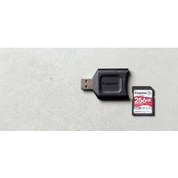 Kingston MobileLite Plus externí čtečka paměťových karet USB 3.2 (Gen 1x1) černá
