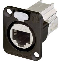 Neutrik NE8FDX-P6-B RJ 45 Zástrčka EtherCon NE8FDX-P6-B zásuvka, rovná počet pólů: 8P8C Počet pólů 8P8C černá 1 ks