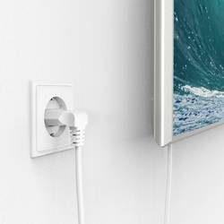 Hama 00223281 napájecí síťový kabel bílá 1.5 m