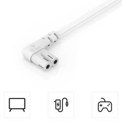 Hama 00223281 napájecí síťový kabel bílá 1.5 m
