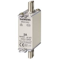 Siemens 3NA3801 sada pojistek s mechanickým ukazatelem zajištění Vhodné pro (pojistky) velikost pojistky 000 - 4 Velikost pojistky = 000 6 A 500 V/AC, 250 V/DC