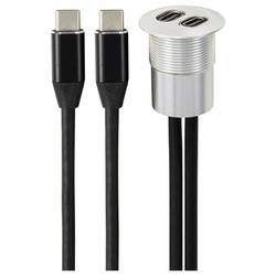 TRU COMPONENTS TC-13376316 Připojovací kabel USB-C 100 cm, 1 ks