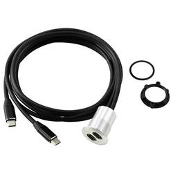 TRU COMPONENTS TC-13376316 Připojovací kabel USB-C 100 cm, 1 ks