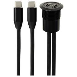 TRU COMPONENTS TC-13376320 Připojovací kabel USB-C 100 cm, 1 ks