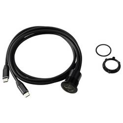 TRU COMPONENTS TC-13376320 Připojovací kabel USB-C 100 cm, 1 ks