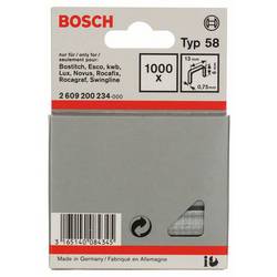 Sponky do sponkovačky z tenkého drátu, typ 58 - 13 x 0,75 x 6 mm 1000 ks Bosch Accessories 2609200234 Rozměry (d x š) 6 mm x 13 mm