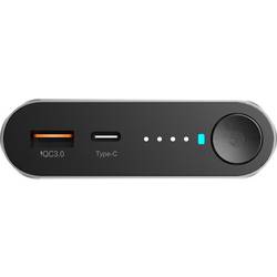 RealPower PB-20000 powerbanka Li-Pol, 20000 mAh, stříbrná, Indikátor stavu