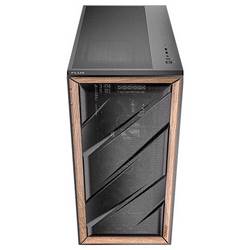 Antec FLUX midi tower PC skříň černá, dřevo
