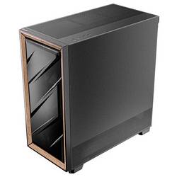 Antec FLUX midi tower PC skříň černá, dřevo