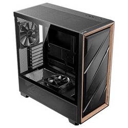 Antec FLUX midi tower PC skříň černá, dřevo