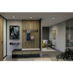 Paulmann 79960 Areo VariFit LED vestavné svítidlo LED pevně vestavěné LED 6.5 W černá