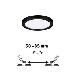 Paulmann 79960 Areo VariFit LED vestavné svítidlo LED pevně vestavěné LED 6.5 W černá