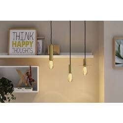 Paulmann 28879 LED E27 speciální tvar 3.5 W = 17 W zlatá (Ø x v) 64 mm x 142 mm 1 ks