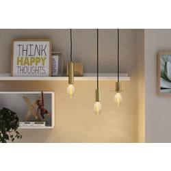 Paulmann 28878 LED E27 svíčkový tvar 3.5 W = 17 W zlatá (Ø x v) 75 mm x 164 mm 1 ks