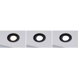 Paulmann 93096 Calla WhiteSwitch LED vestavné svítidlo, LED, pevně vestavěné LED, 15 W, černá (matná)