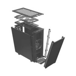 Fractal Design Fractal Design Define 7 Compact - Tower - ATX - keine Spannungsversorgung (ATX) midi tower PC skříň černá